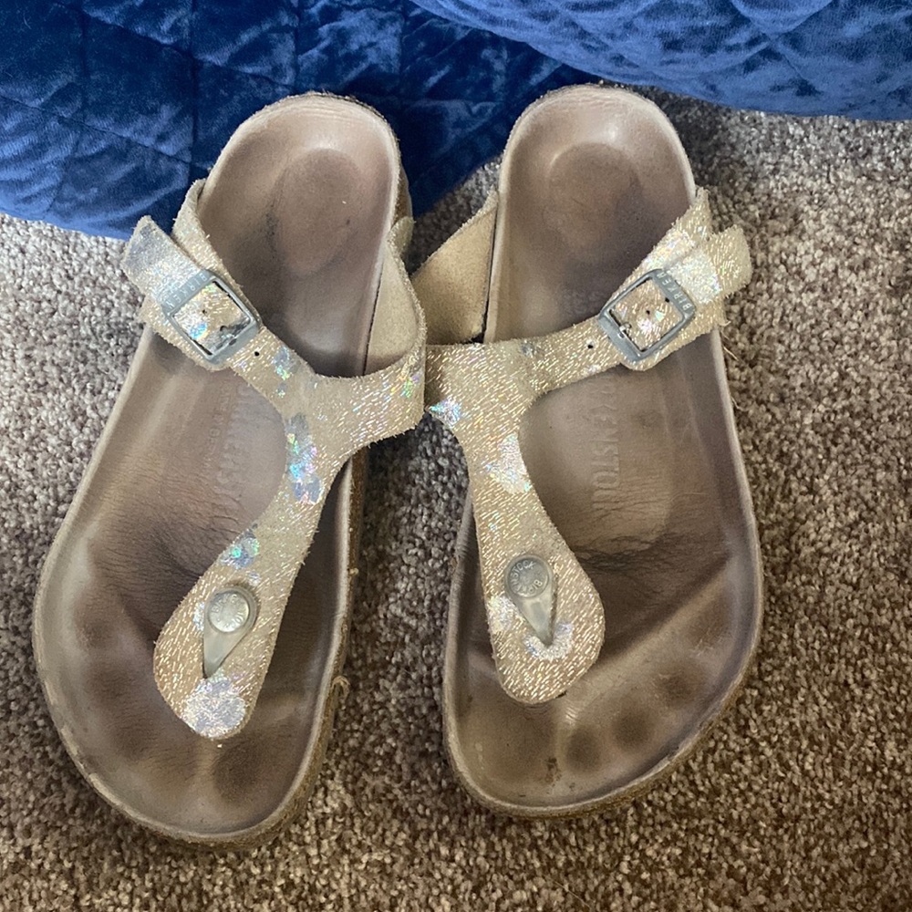 Used sparkly Birkenstock